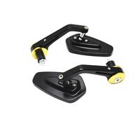 Motorcycle Rear View Mirrors Motorcycle Rearview Rear Mirrors 22mm 7/8'' Handlebar End Mirror For Triumph For Street Triple 675 765 1050 For Trident 660 For Tiger 900(GOLD)