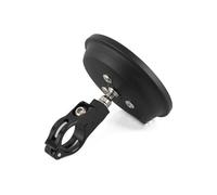 Motorcycle Rear View Mirrors Universal 7 8“22MM Blind Spot Round Rearview Mirror Motorcycle Wide Vision Convex Handlebar Mount Rear Side Mirror(1 piece)