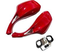 Motorcycle Rear View Mirrors Universal Motorcycle Bicycle Rear View Mirror Side Mirrors For Haojue For Suzuki AN125 AN 125cc AN 125 HJ125T-7 2 PCS For M8 Spare parts