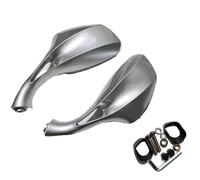 Motorcycle Rear View Mirrors Universal Motorcycle Bicycle Rear View Mirror Side Mirrors For Haojue For Suzuki AN125 AN 125cc AN 125 HJ125T-7 2 PCS For M8 Spare parts