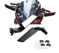 Motorcycle Rear View Mirrors Wind Wing side Mirror 360°Rotating Adjustable Aluminum Alloy CNC Compatible For Ninja 400 650 ZX10R ZX6R GSXR600-1000R CBR 250R 500R 650R