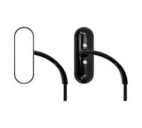Motorcycle Rear View Rearview Oval Side Mirrors For Har&ley Dyna Softail Touring Sportster XL1200 883 Breakout Street Glide Slim Side Mirrorss
