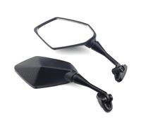 Motorcycle Rear View Side Mirror For Kawasaki For Ninja ZX6R ZX636 For Hyosung GT125R GT250R GT650R GT650S Glass Lens Wing(Carbon)