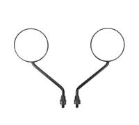 Motorcycle Rear View Side Mirrors 1 Pair Circle Motorcycle Mirror Rear View Mirrors For Motorcycles For Scooter For For For 10mm 8mm
