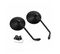 Motorcycle Rear View Side Mirrors 10MM Universal Motorcycle Rearview Mirrors Round Cafe Side Mirrors For Keeway Superlight 125 For Trident 660 Z900RS