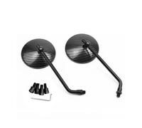 Motorcycle Rear View Side Mirrors 10MM Universal Motorcycle Rearview Mirrors Round Cafe Side Mirrors For Keeway Superlight 125 For Trident 660 Z900RS