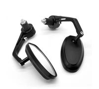 Motorcycle Rear View Side Mirrors For Ducati For Hypermotard 821 939 SP For Monster S2R 800 Transparent Glass Lens Parts Wing(Black)