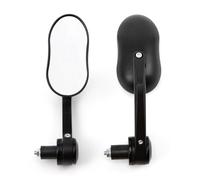 Motorcycle Rear View Side Mirrors For Z1000 For Z750 For ER-6F Adjustable Rearview Mirror Motorcycle Spare Parts Motorbike Mirrors(White lenses)