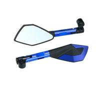 Motorcycle Rear View Side Mirrors Motorcycle Rear View Mirrors Pentagonal Side Mirrors Handlebar Mount Universal Motorbike Mirror For Motobiker ATV
