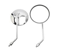 Motorcycle Rear View Side Mirrors Universal 10mm Motorcycle Rearview Side Mirrors Scooter Round Side Mirror For GN 125 Jog BWS BWS 100 125 Vino