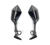 Motorcycle Rear View Side Mirrors Universal 10mm Motorcycle With Light Rearview Mirror Rear View Mirrors Housing Side Mirror FOR R1200gs R1200GS R1200RT
