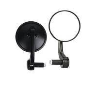 Motorcycle Rear View Side Mirrors Universal Motorcycle Bar End Rearview Mirror Round M6 M8 Mirror For Sportster For Softail For Dyna For V-star For Shadow