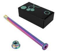 Motorcycle Rear Wheel Axle,191mm Rear Wheel Axle with Axle Bolt Titanium Alloy for E-bike Sur Ron Surron Light Bee X/S Electric Bike