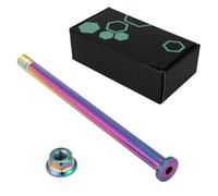 Motorcycle Rear Wheel Axle,191mm Rear Wheel Axle with Axle Bolt Titanium Alloy for Electric Bike Sur Ron Surron Light Bee X/S E-bike