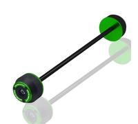 Motorcycle Rear Wheel Axle Fork Slider Crash Protector Pad For TMAX530 DX SX TMAX560 Tmax 530 560 Anti Collision Protection Falling Protector Slider(Green,Rear 530)