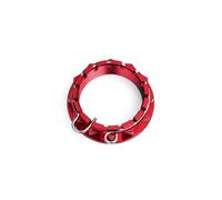 Motorcycle Rear Wheel Axle Nut Clip Compatible With V4 1098 1198 1199 1299 Multistrada 1200 Diavel Streetfighter Models Aluminum Replacement Part(Red)