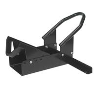 Motorcycle Rear Wheel Chock Stand - 130mm to 180mm Tyre - Pivoting Wheel Guide