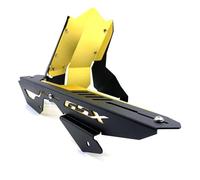 Motorcycle Rear Wheel Hugger Extension Mudguard Extender Fender Splash Guard For GSXR150 GSXS150 2017-2020 GSX-R150 Wheel splash guard(Gold)