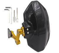 Motorcycle Rear Wheel Hugger Extension Mudguard Extender Fender Splash Guard For PCX150 Adventure Wheel splash guard(Gold)