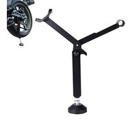 Motorcycle Rear Wheel Lifter - Front & Back Adjustment Frame, Heavy-Duty Service Tool | Track Garage Prop, Roller Tire Assist, Foldable Balance Rack, Pit Stops Mount, Height-Control Arm Mechanism