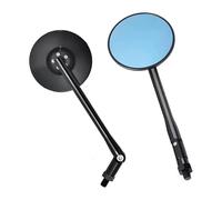 Motorcycle Rearview For Royal Enfield For Continental GT For Interceptor 650 Universal Black Motorcycle Rearview Mirror Round Side Mirrors Side