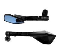 Motorcycle Rearview For Suzuki For GSF650 For BANDIT Universal Motorcycle Mirror CNC Side Rearview Mirrors Side(Black)
