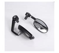 Motorcycle Rearview For Suzuki Motorcycle Handle Bar End Mirror 7/8" 22 Mm Side Rearview Mirrors Custom Smoke Blue Lens Motorcycle Mirror