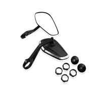 Motorcycle Rearview Handlebar Mirror Motorcycle Handlebar Handle Bar Rearview Side Mirrors End Mirror Kit For Speed Triple 1200 RS RR Twin 400