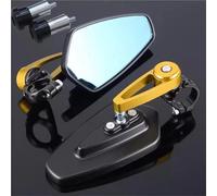 Motorcycle Rearview Handlebar Mirror Retro Round Side For Tal&aria Sting STING R Tala&riaSting 2023(Gold)