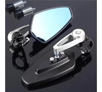 Motorcycle Rearview Handlebar Mirror Retro Round Side For Tal&aria Sting STING R Tala&riaSting 2023(Silver)