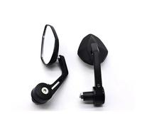 Motorcycle Rearview Mirror 22mm Motorcycle Handlebar End Mirror For For Aprilia Pegaso 650 SR 50 RS660 RX125 Dorsoduro(Black)