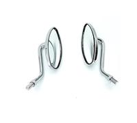 Motorcycle Rearview Mirror 2pcs 10mm Motorcycle Rearview Side Mirrors For Kawasaki For Suzuki For Old School Style Mirrors