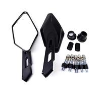 Motorcycle Rearview Mirror 8 10mm Zinc Alloy ABS Scooter Motorbike Rear Mirror For NC750X Hornet