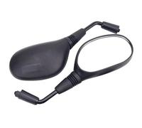 Motorcycle Rearview Mirror 8MM 10MM Motorcycle Parts Rear Side View Mirrors Handlebar ATV Scooter Snowmobile Mope 360 Degrees Ball-Type Bar End Mirrors