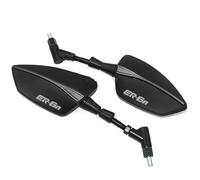 Motorcycle Rearview Mirror 8MM 10MM Motorcycle Side Mirror Rearview Mirrors For KAWASAKI ER6N ER6F ER-6N ER-6F(011)