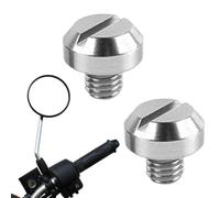 Motorcycle Rearview Mirror Accessories Colorful Universal Set | Aluminum Alloy for Universal Replacement Motorbike Rear View Mirror Accessories Parts