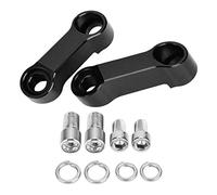 Motorcycle Rearview Mirror Adapter Kit - 10mm 8mm Riser Extender for Enhanced Visibility