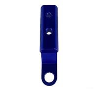 Motorcycle Rearview Mirror Bracket Extender Aluminum Alloy Designed for Repeatable Installation and Long-Term Dimensional Retention (Blue)