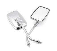 Motorcycle Rearview Mirror CB 350 450 550 600 650 750 900 Rear View Mirror 10mm Chrome Motorcycle Scooter Round Mirrors