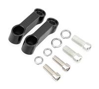 Motorcycle Rearview Mirror Extension Bracket Adapter Base, Aluminum Alloy, Black, Red, Gold, Blue, Silver, for Most Motorcycles