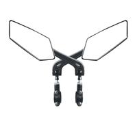 Motorcycle Rearview Mirror | Foldable Adjustment Rear View Mirror - Space-Saving Stable Equipment with Multi-Angle Rotation Accessories for Dirt Road Mountain Biking Adventure Cycling