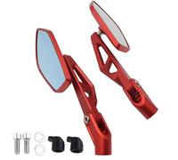 Motorcycle rearview mirror For 800MT-X Motorcycle Rearview Mirror Large Field of View Ultra Angle Reflector(Red)