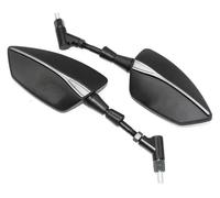 Motorcycle Rearview Mirror For CFMOTO 700 For CLX700 For CL-X700 Motorcycle Adjustable Left Right Rear Rearview Mirrors Side(White)