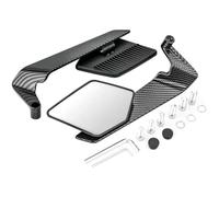 Motorcycle Rearview Mirror for Kawasaki Ninja H2 2015-2024 | Adjustable Rotating Side Mirror Wind Wing, Modified Motorbike Side Mirrors, CNC Aluminium, Wide View Lens