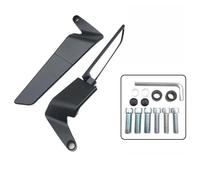 Motorcycle Rearview Mirror for Kymco Xciting 300-400-500,Adjustable Rotating Side Mirrors,Wide Viewing Angle Wing Rearview Mirrors,A/Black