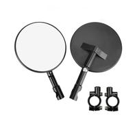 Motorcycle Rearview Mirror For MT10 MT 10 For MT-10 For R1 R3 FZ6 Adjustable Handle Bar End Mirrors Motorcycle Scooters Bicycle Round Rearview Mirror(Standard)