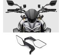 Motorcycle Rearview Mirror for Piaggio MP3 300 2010-2024 2025, Motorcycle Bar End Rear View Mirror Adjustable Rotating Side Mirror Accessories,White