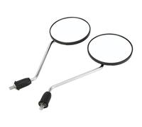 Motorcycle Rearview Mirror For SMISON S50 S51 Motorbike Handlebar Mirror Motorcycles Accessories Side Rearview Motorcycle Bar Motorbike Mirrors(Silver)
