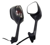 Motorcycle Rearview Mirror For Suzuki For GSX-R600 2006 2007 2008-2015 Motorcycle Rearview Mirrors Side With Turn Signal Light Bar End Mirrors(Smoke Lens)