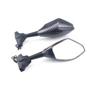 Motorcycle Rearview Mirror For Suzuki For GSX250R For GSXR125 For GSXR150 For GSF600S SV650 SV1000 Racing Rearview Mirrors With Turn Signals LED Motorcycle Rear Mirrors(Carbon-Smoke)